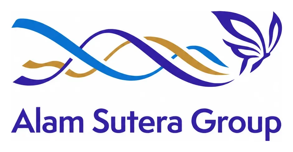 Logo Alam Sutera Group, developer Sutera Rasuna